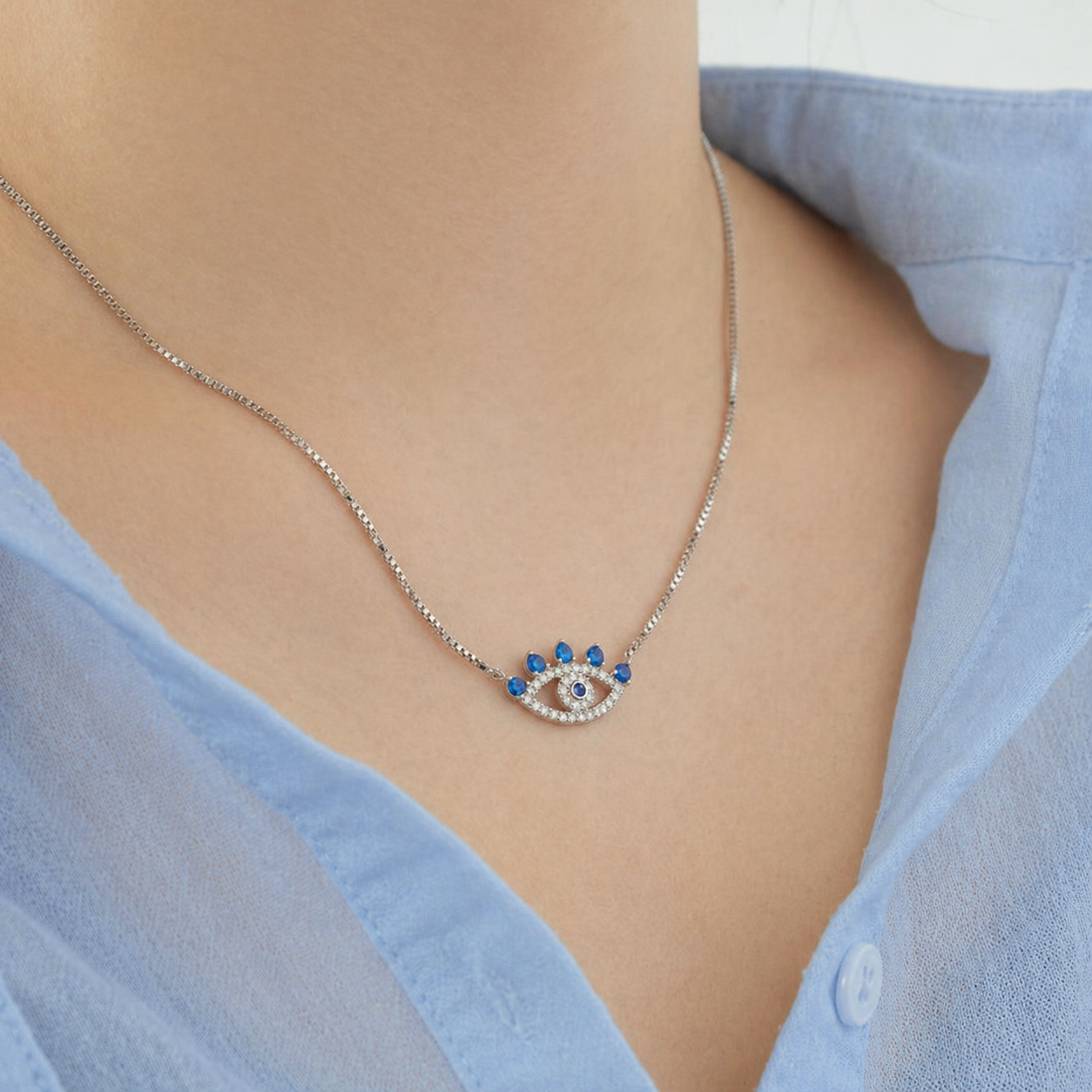 Evil Eye Pendant Necklace