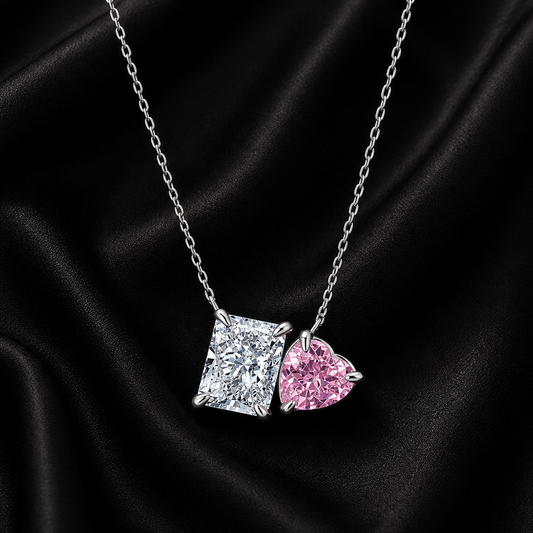 Toi et Moi Birthstone Necklace