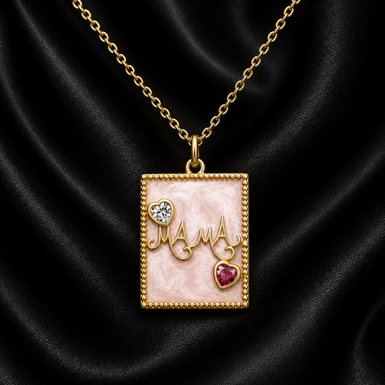 Mama Charm Pendant Necklace