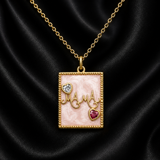 Mama Charm Pendant Necklace